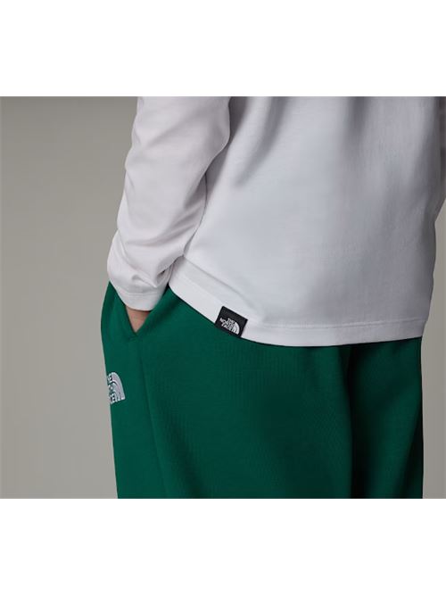 teen easy ls tee tnf white THE NORTH FACE | NF0A89J2FN41FN4